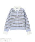 Green Parks GREENWICH POLO CLUB(TM)布帛ドッキングポロニットプルオーバー