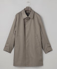 GOTAIRIKU 25年新作/3シーズン対応【防水/軽量/シワになりにくい】メランジカルゼ ステンカラーコート_無地