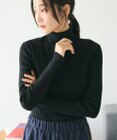 CRAFT STANDARD BOUTIQUE 洗える/とてもちリブタートルネックニットプルオーバー/24AW