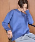UNFILO 【洗える】スポンジ ニット プルオーバー