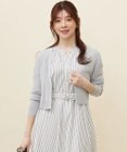 ANY SIS 【接触冷感・UVケア】ショートレングス畔 カーディガン