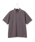 J.PRESS YORK STREET 【UNISEX】ブルドックワッペン カノコ ポロシャツ