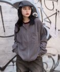 WEGO 【ユニセックス着用ITEM/MLサイズ展開】コーデュロイシャツジャケット
