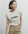 UNFILO L 【新色追加】BEAUTY FORM-T cotton ロゴ フレンチスリーブ Tシャツ
