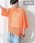 AMERICAN HOLIC SET メッシュプルオーバー+キャミソール