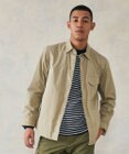 J.PRESS MEN ナイロンリップレギュラーカラー シャツブルゾン