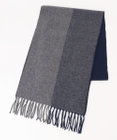 JOSEPH ABBOUD 【ピュアカシミヤ/保温性/軽量】 ヘリンボーン ストール