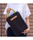 tsumori chisato CARRY ネコかおウレタン ビジネスバッグ PCケース パソコンケース 13インチ ビジネスバッグ
