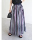Green Parks ・ＥＬＥＮＣＡＲＥ　ＤＵＥ　マルチストライプスカート