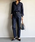 woadblue ＜坪田あさみさんコラボ＞RIGID HIGHRISE ハイライズストレート デニムパンツ