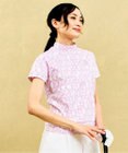 23区GOLF 【辻梨恵プロ着用】【WOMEN】ビッグロゴ モックネック
