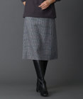 J.PRESS LADIES ミルドウールリバーチェック スカート