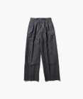 ATON LINEN WOOL TWILL | タックイージーパンツ