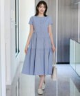 Tiaclasse 【洗える】 ティアードシャツワンピース