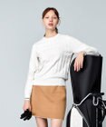 23区GOLF 嬉しいセット企画【ニット＋リバーシブルスカート】【WOMEN】 カラーニットアップ