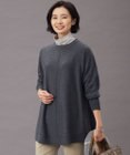 J.PRESS LADIES 【洗える】EASY WOOL チュニック ニット