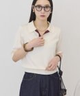 AMERICAN HOLIC 襟付き配色ニット
