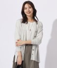 J.PRESS LADIES S 【WEB限定カラーあり・洗える】SILKY RAYON STRETCH カーディガン
