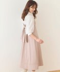 Feroux 【新色追加・洗える】バックリボン キャミワンピース