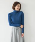CRAFT STANDARD BOUTIQUE 洗える/とてもちリブタートルネックニットプルオーバー/24AW