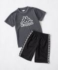 OP／FILA 【Kappa】セットアップ　ブランドロゴ入りトップス＋ショートパンツ