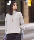 J.PRESS LADIES 【WEB限定カラーあり】ボアジャージー カットソー