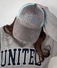WEGO チェーンベロアメッシュキャップ