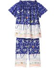 tsumori chisato SLEEP ツモリチサト パジャマ 5分袖 半袖 9分丈 綿100%(本体) ローン素材 レディース UDT146 /ワコール