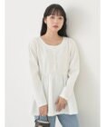 earth music&ecology ペプラムカットプルオーバー