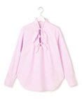 23区 L 【GOLD LABEL】コットンニドム リボンデザイン ブラウス