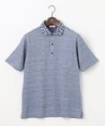 JOSEPH ABBOUD 【リネン素材/清涼感/吸水速乾】リネンハニカム 半袖 ポロシャツ