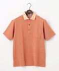 JOSEPH ABBOUD 【リネン素材/清涼感/吸水速乾】リネンハニカム 半袖 ポロシャツ