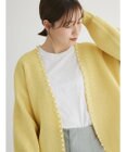 Green Parks ・ＥＬＥＮＣＡＲＥ　ＤＵＥパールトッパーカーディガン