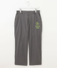 PW CIRCULUS 【MEN】【洗える/ストレッチ】ヘムスピンドル ワイド パンツ