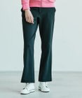 23区GOLF 【WOMEN】【23Fondation/WEB&一部店舗限定】ソフトダンボールニット フレアパンツ