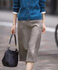 J.PRESS LADIES 【洗える】スエードダンボール スカート