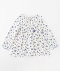 組曲 KIDS 【80-100cm】シャーリングブラウス Tシャツ