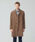 J.PRESS MEN 【JAPAN TWEED with REAL SHETLAND】ガンクラブチェック バルカラーコート