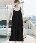 Tiaclasse 【2点セット】変形プリーツキャミワンピース＆Tシャツ