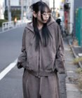 WEGO 【ユニセックス着用ITEM/MLサイズ展開】スウィッチングZIPパーカー