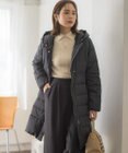 組曲 ライトタフタロングダウンコート