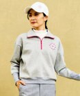 23区GOLF 【WOMEN】ハーフジップスウェット
