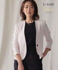 BEIGE， 【L-size】LUIZA / ノーカラージャケット