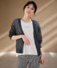 ANY L メッシュカーディガン