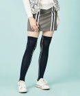 23区GOLF 【WOMEN】ミラノリブ裏起毛 ライン スカート