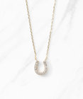 TOCCA 【WEB限定】DIAMOND HORSESHOE K10NECKLACE K10ゴールド ダイヤモンド ネックレス
