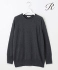 23区 【R(アール)】ウールカシミヤ クルーネックニット