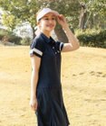 FILA GOLF／marie claire 【FILA GOLF】スポーティ半袖ワンピース