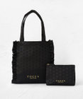 TOCCA 【ヨンア×大人百花×TOCCAコラボカラー有り】PRECIOUS WAVES BAG WITH POUCH ポーチ付きトートバッグ