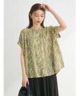 Green Parks アソート柄さらっとレーヨンブラウス